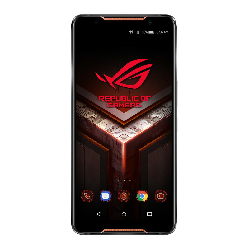 〈ROG Phone Series〉ブラック ゲーミングPhone/6.0”2160x1080 (FHD+)/Android 8.1/Qualcomm Snapdragon 845