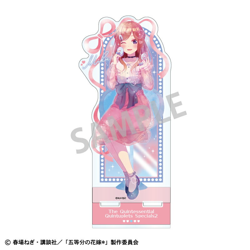 五等分の花嫁＊アクリルスタンド　中野三玖／メイクアップ　カミアニTOUCH