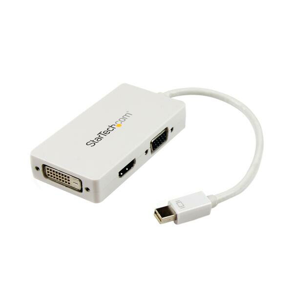 Mini DisplayPort対応PC/MacをHDMI、VGA、DVIディスプレイに接続