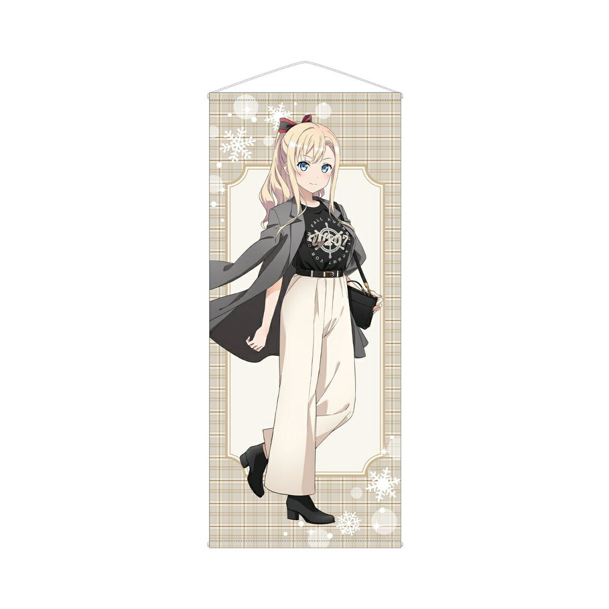 劇場版 ハイスクール・フリート描き下ろし ヴィルヘルミーナ デート私服ver. 等身大タペストリー ver.B