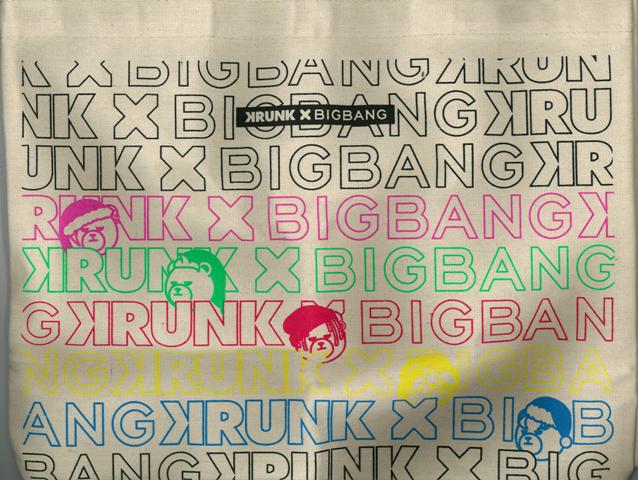 【バーゲン本】KRUNK×BIGBANGトートバッグ [ トートバッグ ]