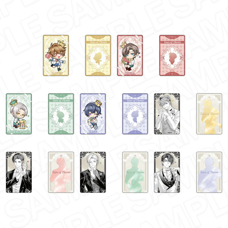 「未定事件簿」からホログラムアクリルカード（ランダム） 5周年イベントver．が登場！【対象年齢】：15歳以上【商品サイズ (cm)】(幅×高さ）：5.4×8.6