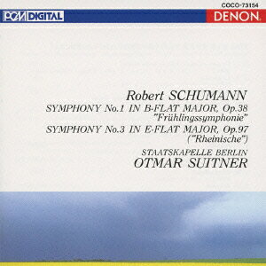デンオン・クラシック・ベスト100::シューマン:交響曲 第1番≪春の交響曲≫・第3番≪ライン≫