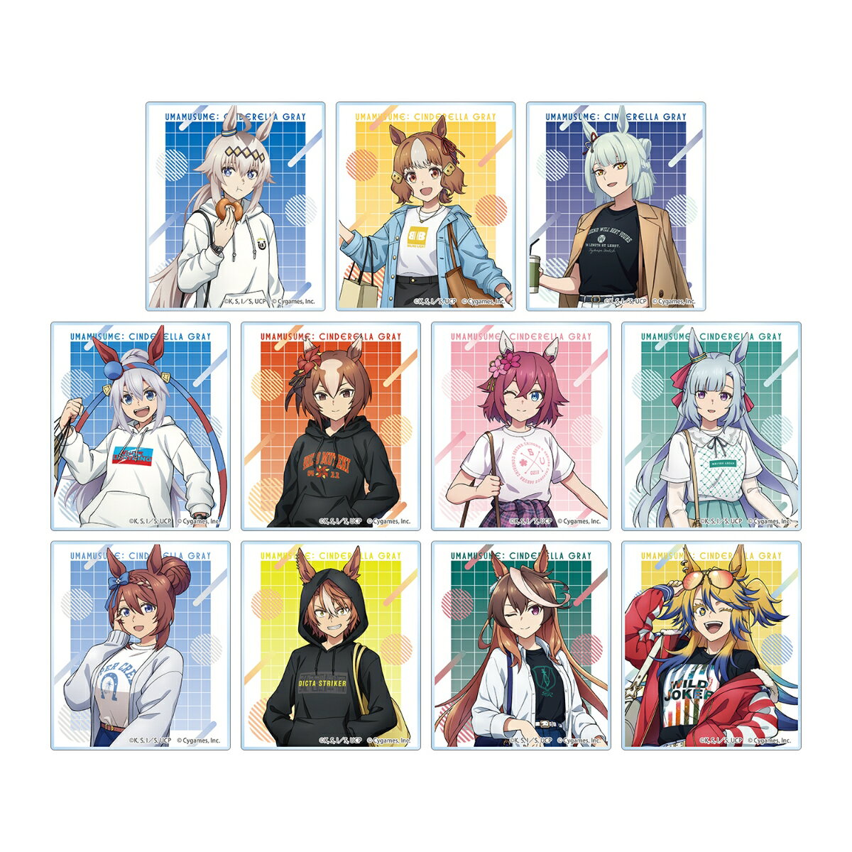 アニメ『ウマ娘 シンデレラグレイ』トレーディングアクリルカード POP UP SHOP in マルイ(BOX＝11個)