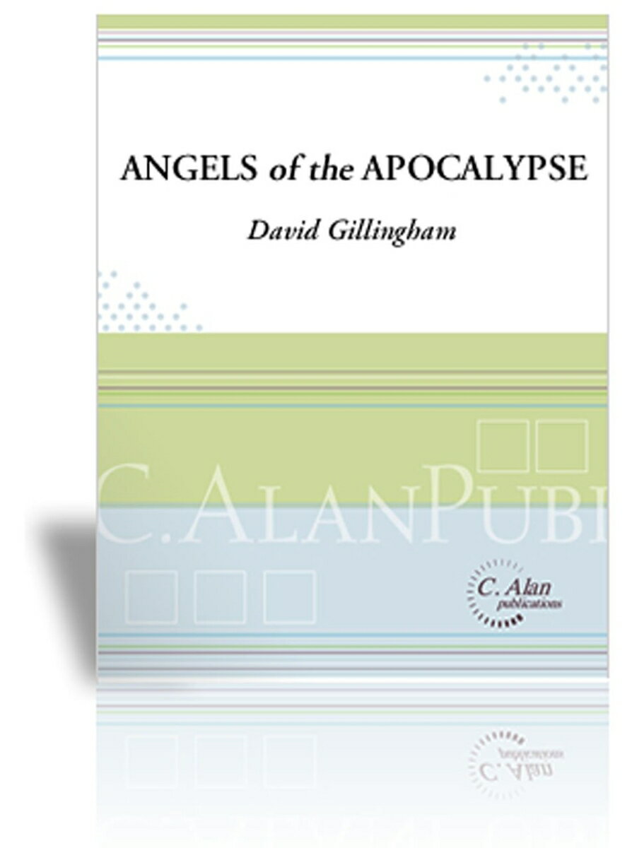 【輸入楽譜】ギリンガム, David: ヨハネ黙示録の天使たち(打楽器八重奏)