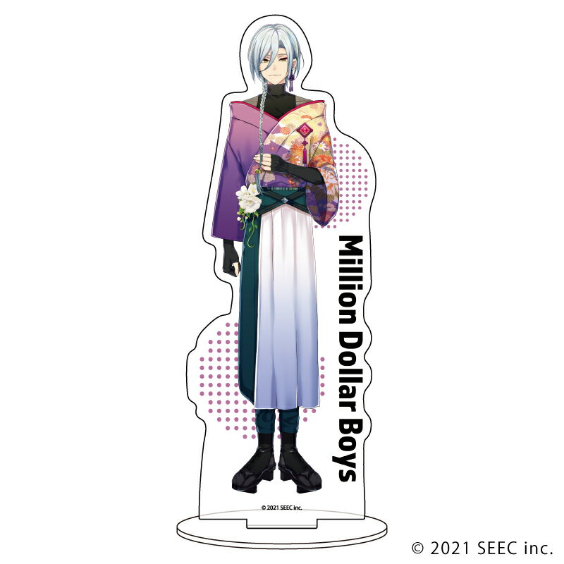 キャラアクリルフィギュア「ミリオンダラーボーイズ」06/ムギ【グッズ】