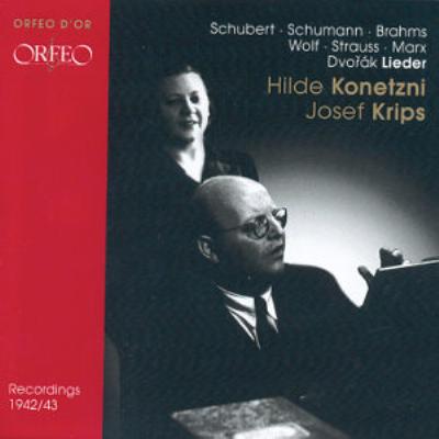 【輸入盤】ヒルデ・コネツニ　歌曲集録音集1942-43　クリップス