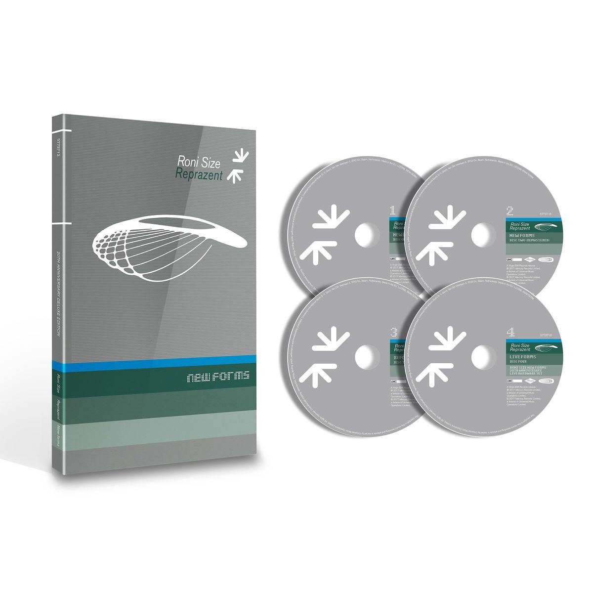 【輸入盤】New Forms 【20th Anniversary Edition】(4CD)