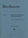 ベートーヴェン, Ludwig van: ピアノ協奏曲のためのカデンツとアインガング集/原典版/Loesti編 