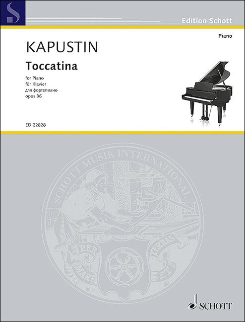 【輸入楽譜】カプースチン, Nikolai: トッカティーナ Op.36