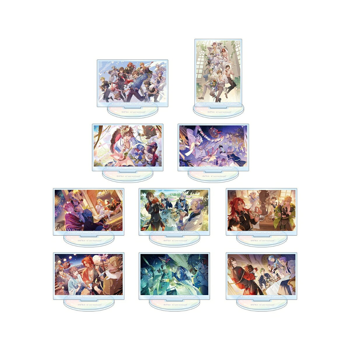 NU: カーニバルトレーディングカラーイラストアクリルスタンド(BOX＝10個)