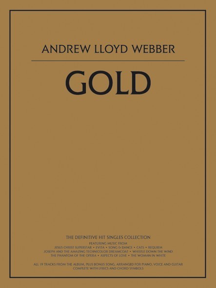 【輸入楽譜】ロイド=ウェッバー, Andrew: アンドリュー・ロイド=ウェッバー - ゴールド