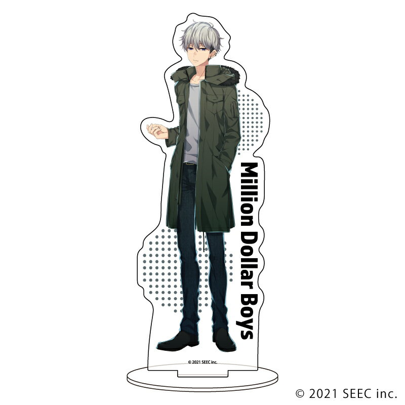 キャラアクリルフィギュア「ミリオンダラーボーイズ」08/借金取りさん【グッズ】