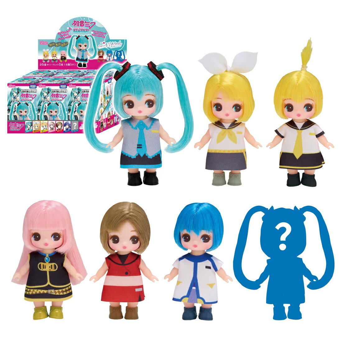 ぷちリカちゃん 初音ミクコレクション DP-BOX