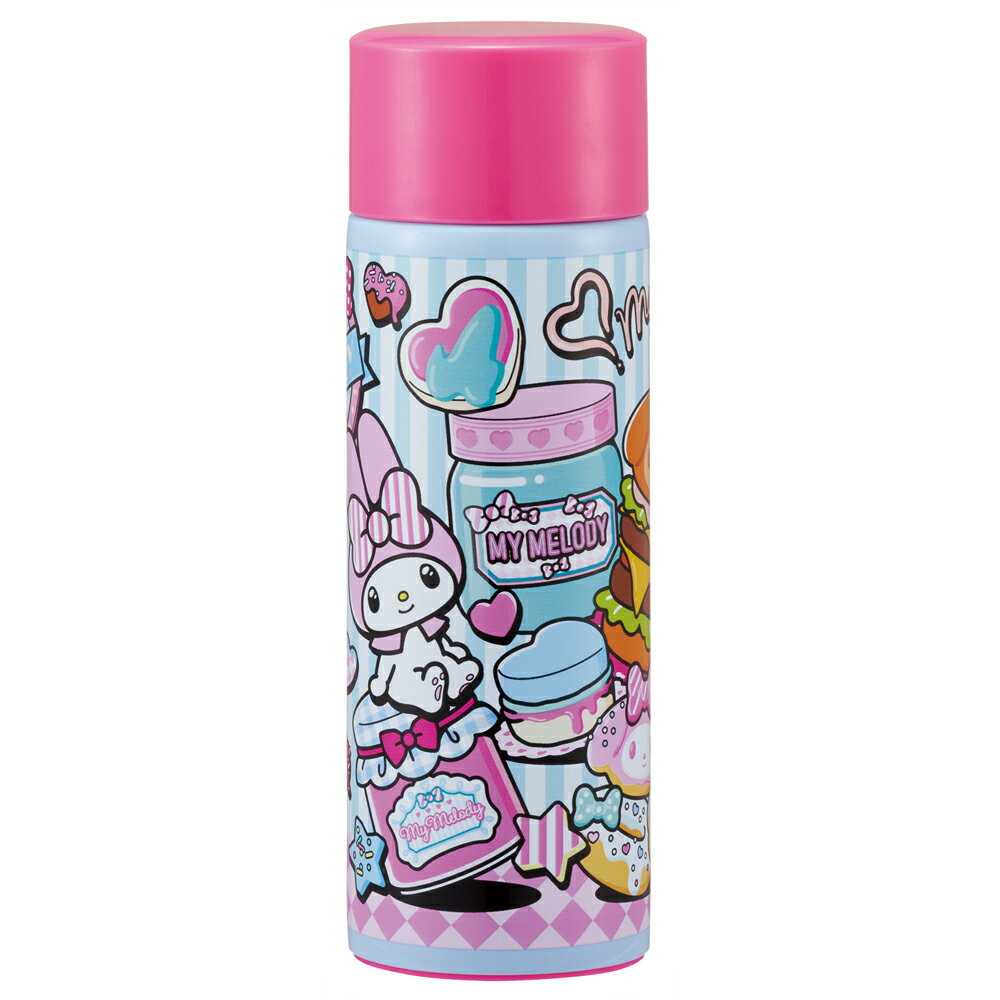 サンリオ マイメロディ アメリカンダイナー　水筒 120ml ポケットサイズ ステンレス保温マグ おくすり ボトル