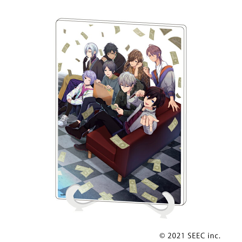 アクリルアートボード(A5サイズ)「ミリオンダラーボーイズ」01/メインビジュアル【グッズ】