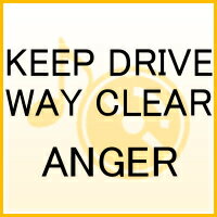 KEEP DRIVE WAY CLEAR