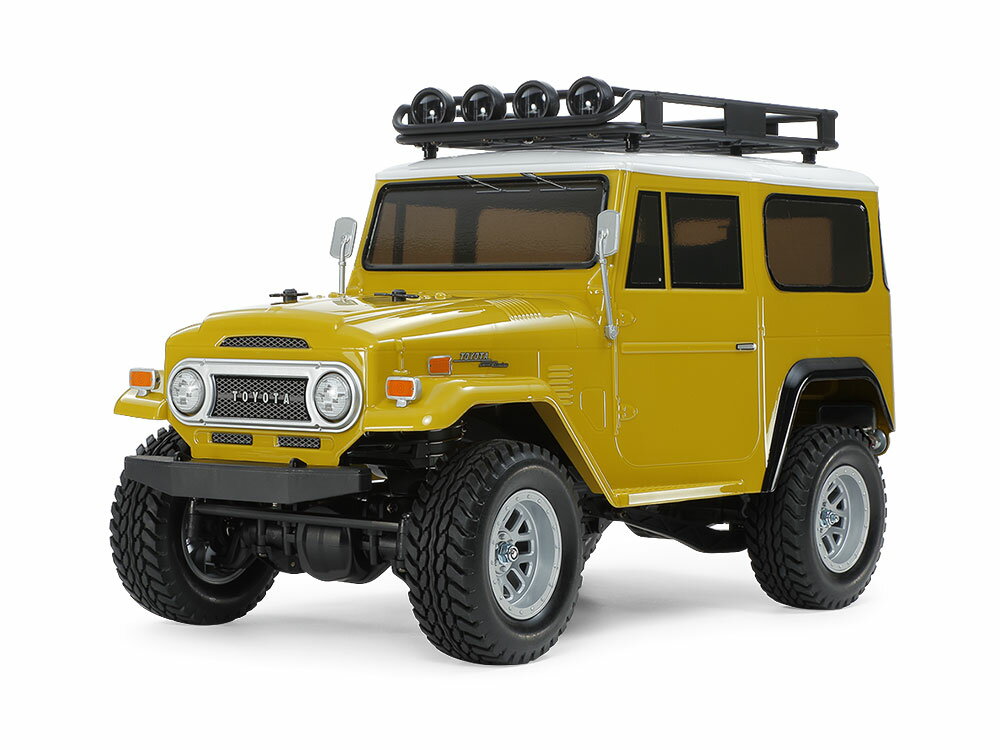 電動RCカーシリーズ 1/10RC トヨタ ランドクルーザー 40 (CC-02シャーシ) 【58715】 (ホビーラジコン キット)