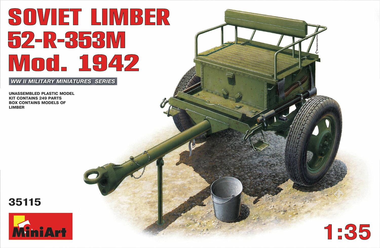 ミニアート 1/35 WW.II ソビエト軍 リンバー 52-R-353M 1942年型 【MA35115】 (プラモデル)