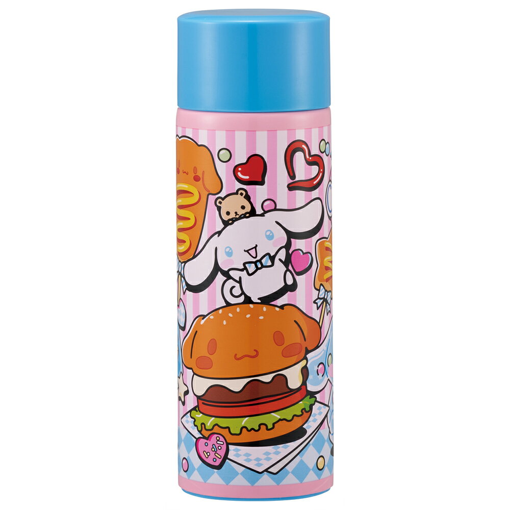 【商品詳細】ちょっとだけ飲みたい時のプチサイズ♪

ポケットサイズのかわいい直飲み水筒。
保温保冷ができるステンレス真空二重構造。
熱い・冷たいが飲み分けできるW飲み口タイプ。

小さなバッグやポシェットにも入るサイズなので、ちょっとしたお出かけや就寝時に枕元に置いておくのにもピッタリです。

【商品サイズ(約)】
サイズ：直径46mm×高さ175mm
容量：160ml
重量：145g

【品質表示】
内びん・口がね：ステンレス鋼
胴部：ステンレス鋼（アクリル樹脂塗装）
フタ：ABS樹脂
飲み口：ポリプロピレン
パッキン：シリコーンゴム
底板：熱可塑性エラストマー

保温効力：59度以上（6時間）
保冷効力：10度以下（6時間）

※熱い飲み物を入れた場合は火傷の恐れがありますので、飲める程度に冷ましてからお飲みください。
※冷凍庫、電子レンジ、自動食器洗浄機、食器乾燥機は使用しないでください。【商品サイズ (cm)】(幅×高さ×奥行）：4.6×14.2×4.6