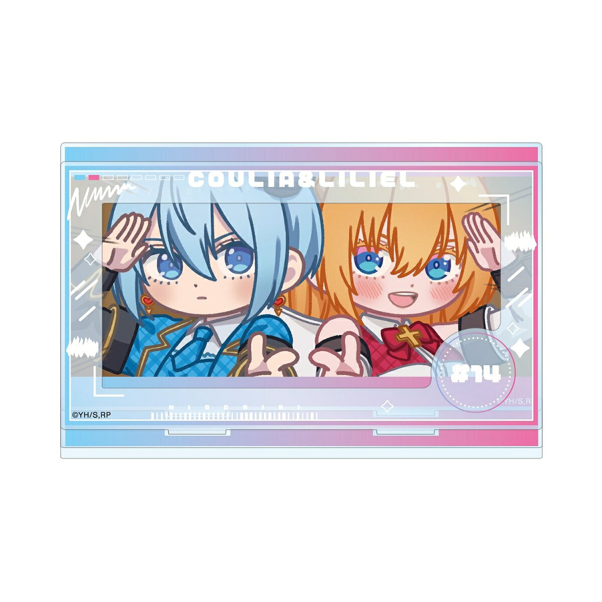 TVアニメ『2.5次元の誘惑』リリエル シンデレラ☆スターコラボ衣装&クーリア ゆるコマ パーツ付きBIGアクリルスタンド