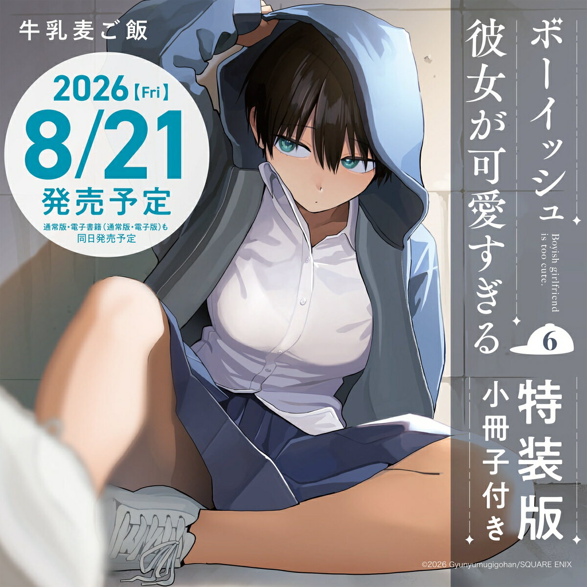 ボーイッシュ彼女が可愛すぎる（6）特装版 小冊子付き 表紙