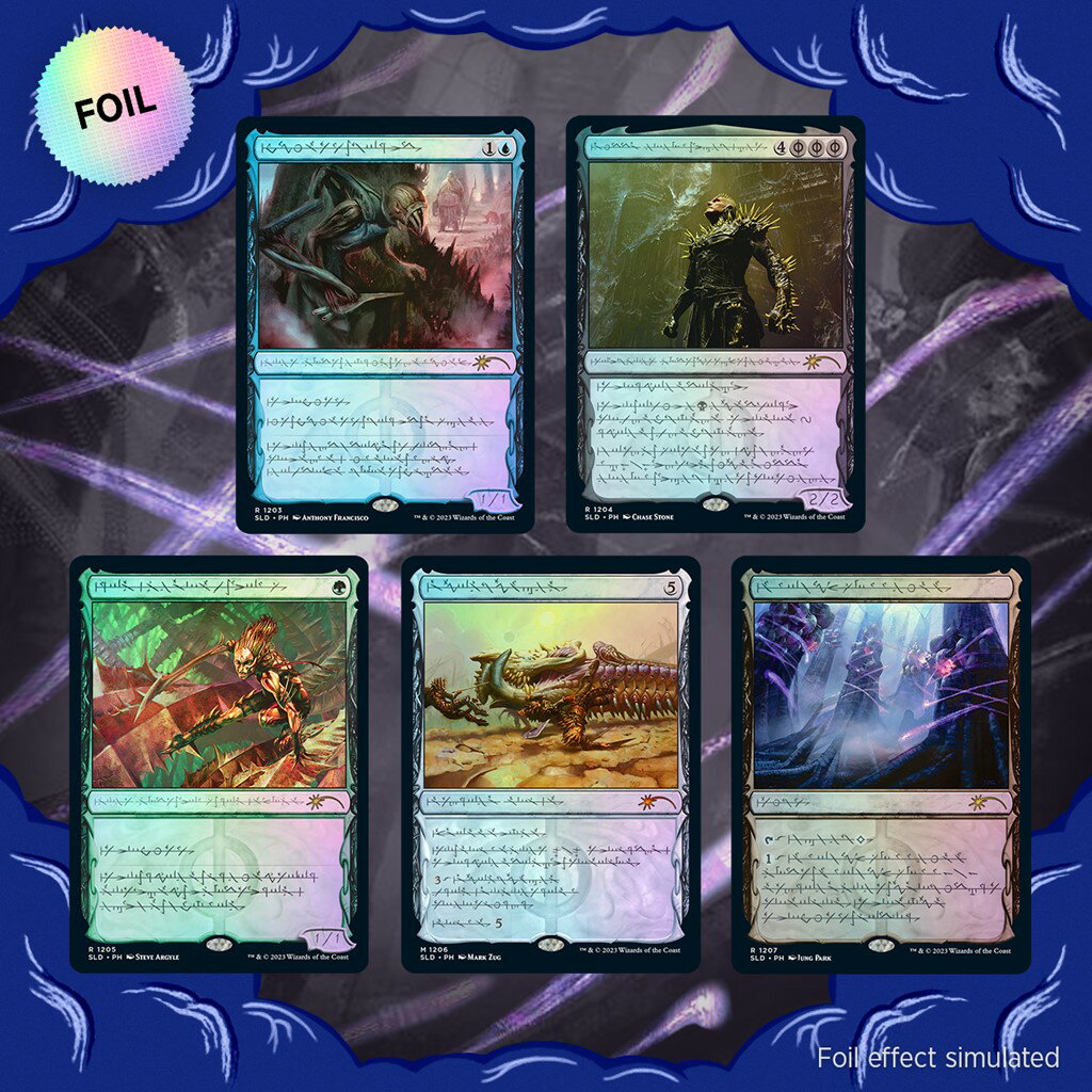 【クレジットカード決済限定】 マジック：ザ・ギャザリング Secret Lair Winter Superdrop 2023 Phyrexian Faves Traditional Foil Edition