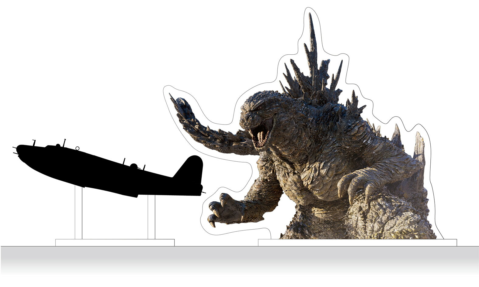 『ゴジラー0.0』｜二式大艇 情景セットが登場！

『ゴジラー0.0』特報映像で印象的な、迫り来るゴジラを背に飛翔する二式大艇をプラモデル+アクリルスタンドで表現！

商品内容
・1/350プラモデル「二式大型飛行艇（改）」（全長 87mm）
・ゴジラ（2026）上半身 アクリルスタンド（全高 約10cm）

TM & &copy;TOHO

・ホビー系商品についての諸注意
メーカー都合により発売の大幅な延期が発生する可能性がございます。
予約商品についてはメーカーから順次入荷次第の発送となります。メーカー公表の発売日とは異なる場合がございますのでご了承ください。【対象年齢】：【商品サイズ (cm)】(幅×奥行）：10.9×8.7