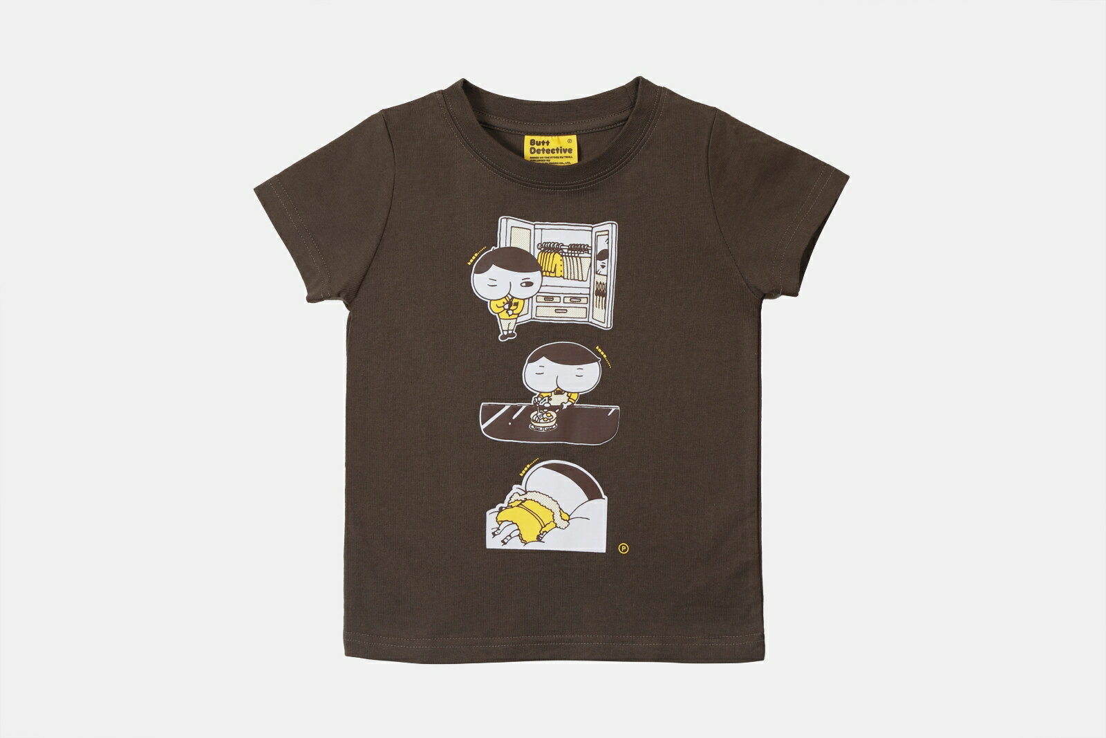 おしりたんてい 衣食住Tシャツ KIDS 90