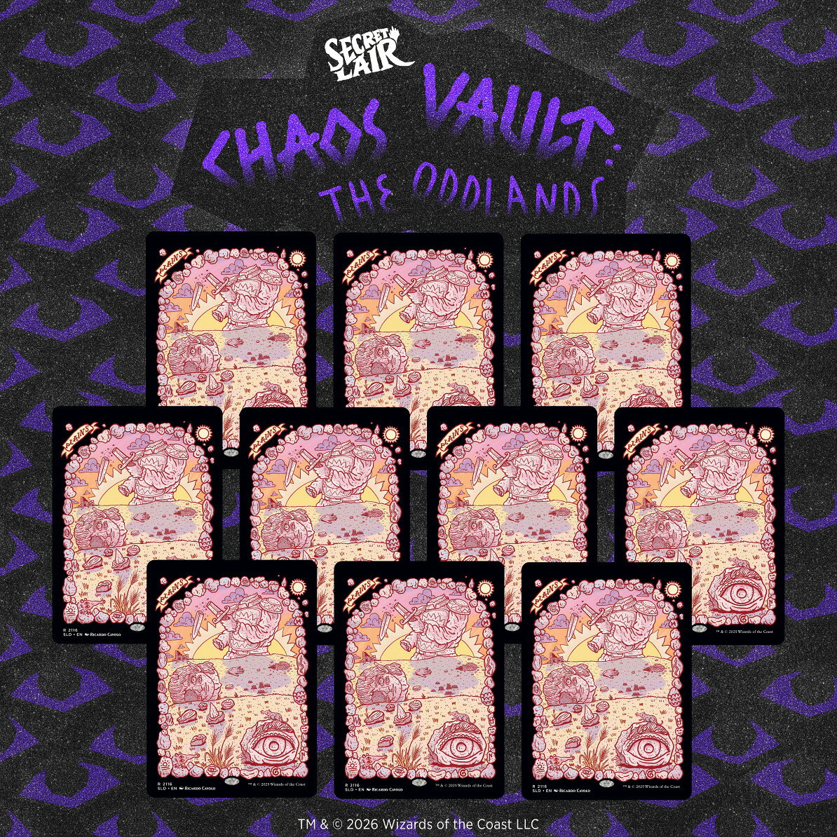 マジック：ザ・ギャザリング Secret Lair Chaos Vault:The Oddlands: Plains【クレジットカード決済限定】