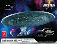 1/1400 『新スター・トレック』 U.S.S.エンタープライズ NCC-1701-D クリアエディション 【AMT1429】 (プラスチックモデルキット)