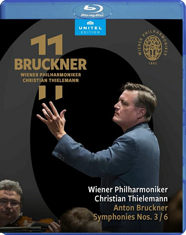 ブルックナー (1824ー1896),3,6, クリスティアン・ティーレマン Bruckner 11 ブルックナー 発売日：2023年02月18日 予約締切日：2023年02月14日 C Major 807404 JAN：0814337017187 Symphonies Nos. 3, 6 : Christian Thielemann / Vienna Philharmonic (2020, 2022) DVD 輸入盤