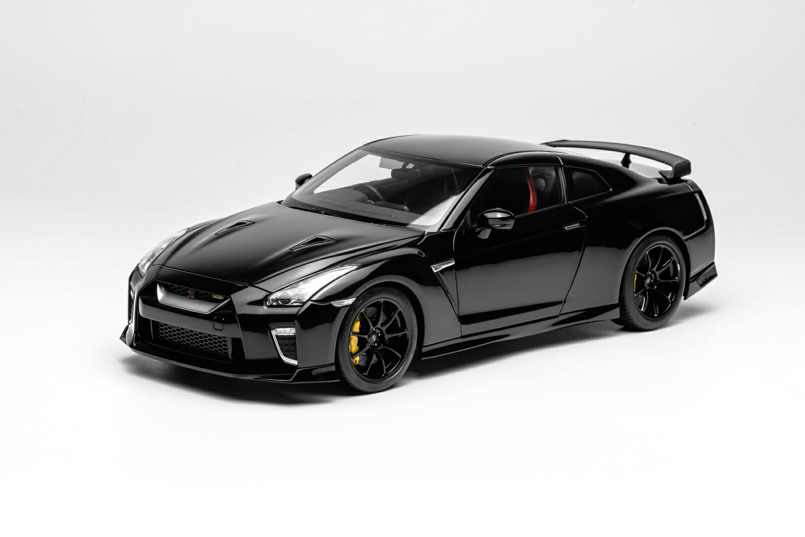 MOTORHELIX 1/18 Nissan GT-R(R35) Track Edition Engineered By NISMO T-Spec 2022 Meteor Flake Black Pearl 【M83519】 (ミニカー)