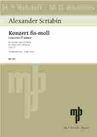 【輸入楽譜】スクリャービン, Aleksandr Nikolaevich: ピアノ協奏曲 嬰ヘ短調 Op.20: スタディ・スコア