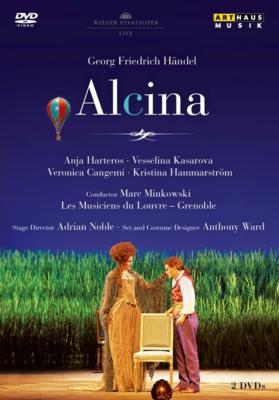 【輸入盤】『アルチーナ』全曲　ノーブル演出、ミンコフスキ＆ルーヴル宮音楽隊、ハルテロス、カサロヴァ、他（2010　ステレオ）（2DVD）（