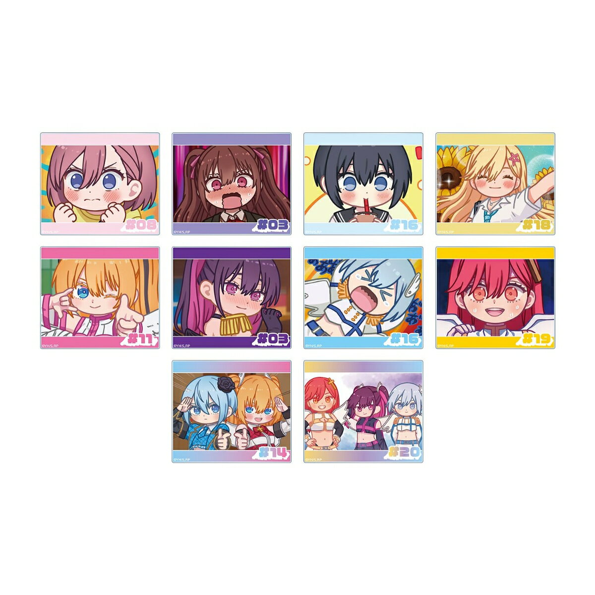 TVアニメ『2.5次元の誘惑』トレーディング ゆるコマ アクリルカード(BOX＝10個)