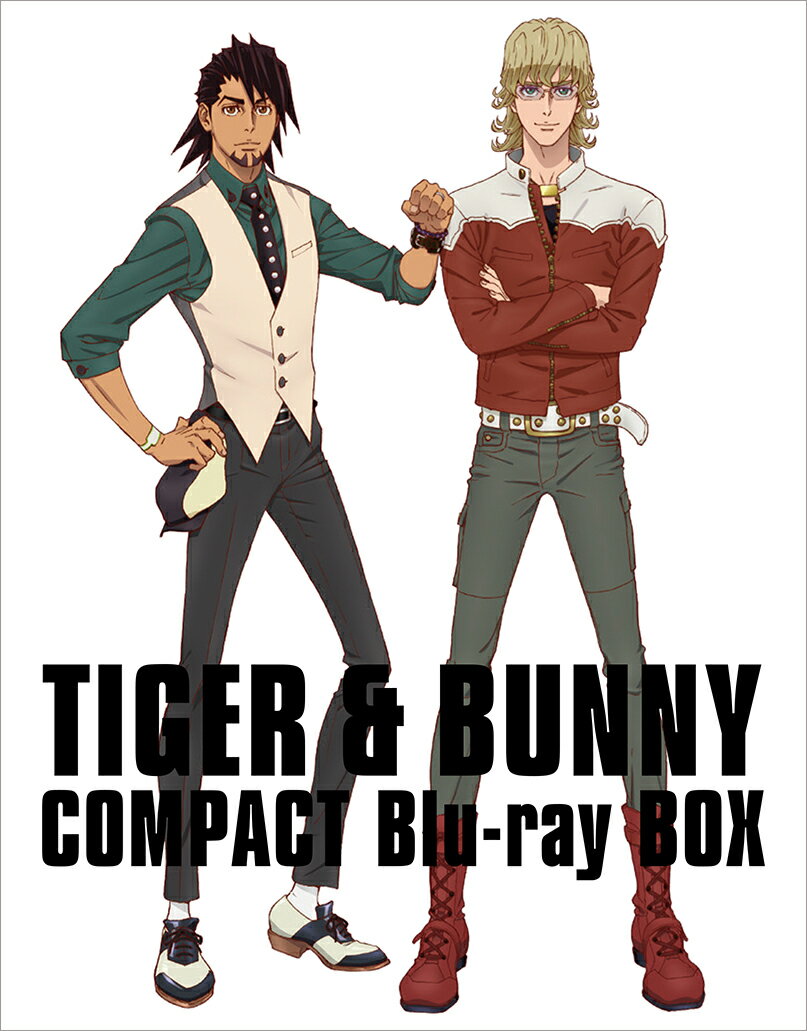 【特典】TIGER & BUNNY COMPACT Blu-ray BOX 特装限定版 【Blu-ray】 HERO TVロゴトートバッグ＋ポストカード 7枚 セット [ 平田広明 ]