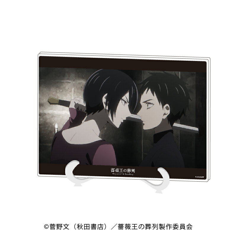 アクリルアートボード(A5サイズ)「薔薇王の葬列」01/リチャード&バッキンガム【グッズ】