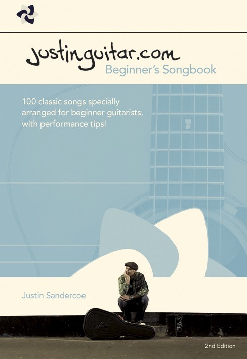 【輸入楽譜】Justinguitar.com Beginner's Songbook-2nd Edition(Spiral Bound)
