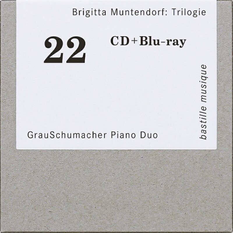 【輸入盤】『トリロジー』　グラウシューマッハー・ピアノ・デュオ（＋BD）