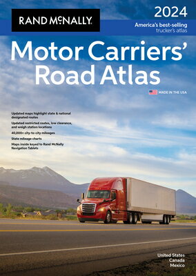 Rand McNally 2024 Motor Carriers' Road Atlas RM 2024 MOTOR CARRIERS ROAD AT 