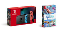 【セット商品】Nintendo Switch Joy-Con(L) ネオンブルー/(R) ネオンレッド+Nintendo Switch Sports