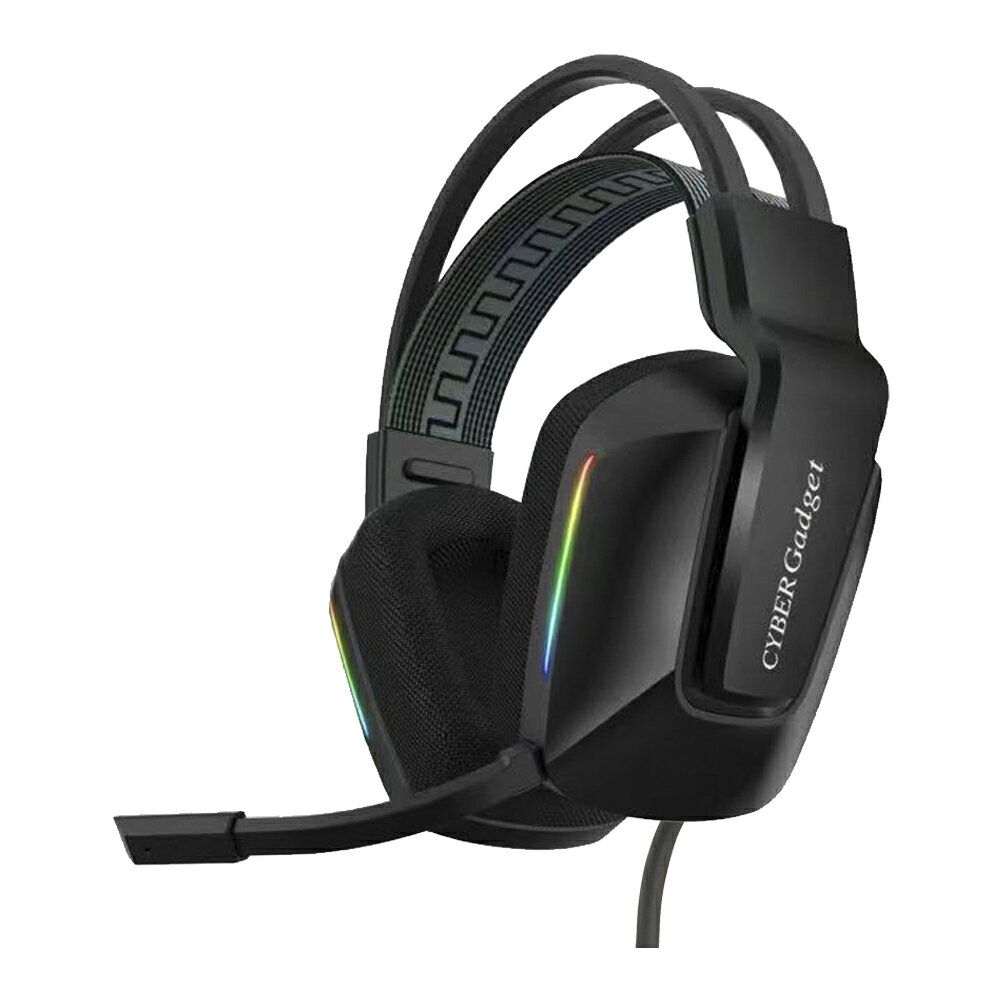 PS5／Switch2／PC用 ワイヤードゲーミングヘッドセット ブラック