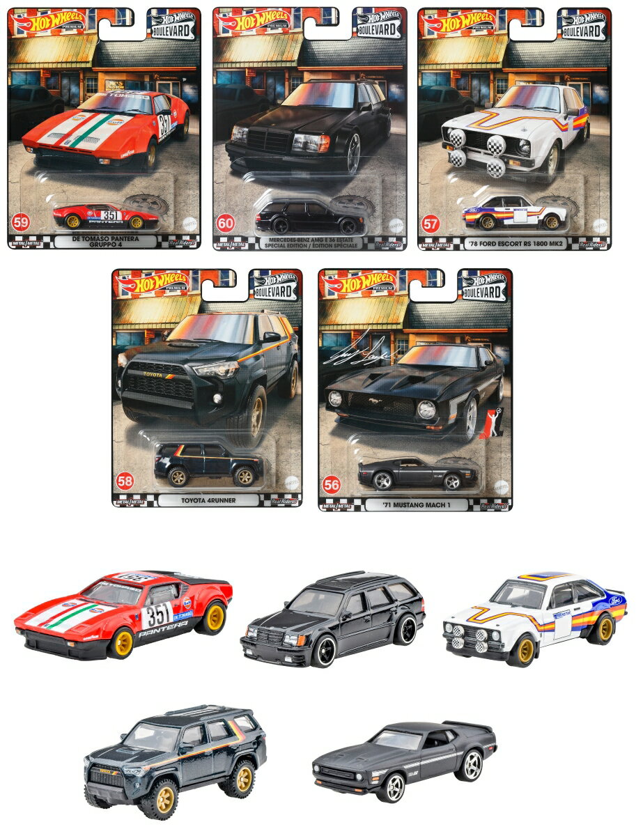 ホットウィール（Hot Wheels） ブールバード アソート【ミニカー10台入り BOX販売】 【3才~】 986M-GJT68