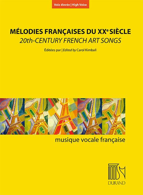 【輸入楽譜】20世紀のフランス歌曲集(高声用)(仏語)/キンボール編