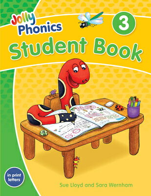 Jolly Phonics Student Book 3: In Print Letters (American English Edition)