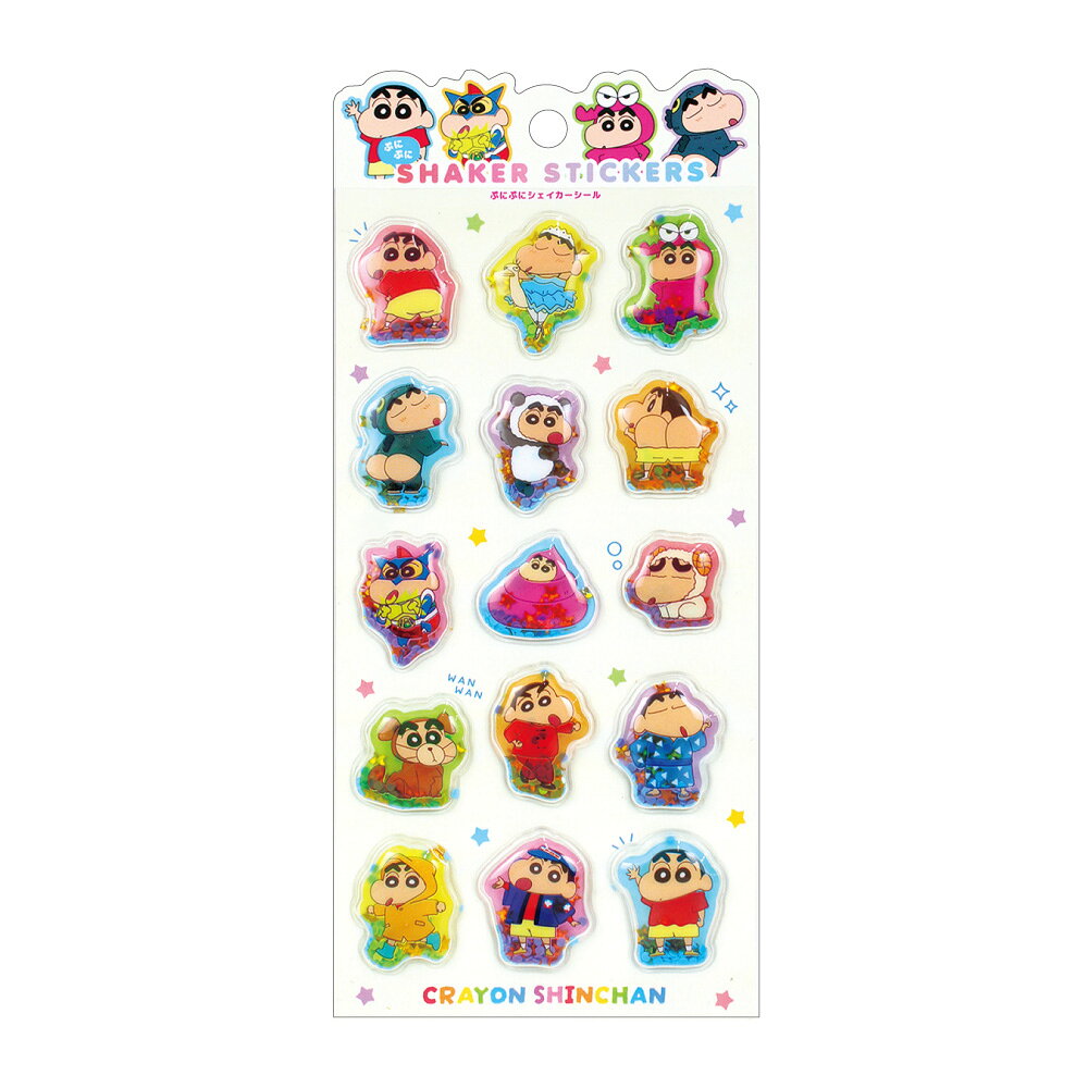 スパンコール入りのぷにぷにシール！【対象年齢】：6歳以上【商品サイズ (cm)】(幅×高さ×奥行）：9×17.5×0.1