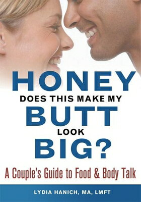 How do couples tackle ticklish questions like "Does this make me look fat?" or "Will you go on a diet with me?" What does one partner say when the other loses weight and then gains it back -- and more? Lydia Hanich has created a safe, fun guide to discussing thorny topics such as appearance, weight, food, exercise, sexuality, and eating disorders. Each chapter of "Honey, Does This Make My Butt Look Big?" presents loaded questions and precarious everyday scenarios with corresponding "right" and "wrong" answers. Included is a brief interpretation of the predicament along with sensible advice about what to say, what not to say, and why. Most partners have a sincere desire to support each other yet often unwittingly contribute to the problem rather than the solution. With cartoon illustrations and a healthy dose of humor, this book provides the answers to those difficult questions.