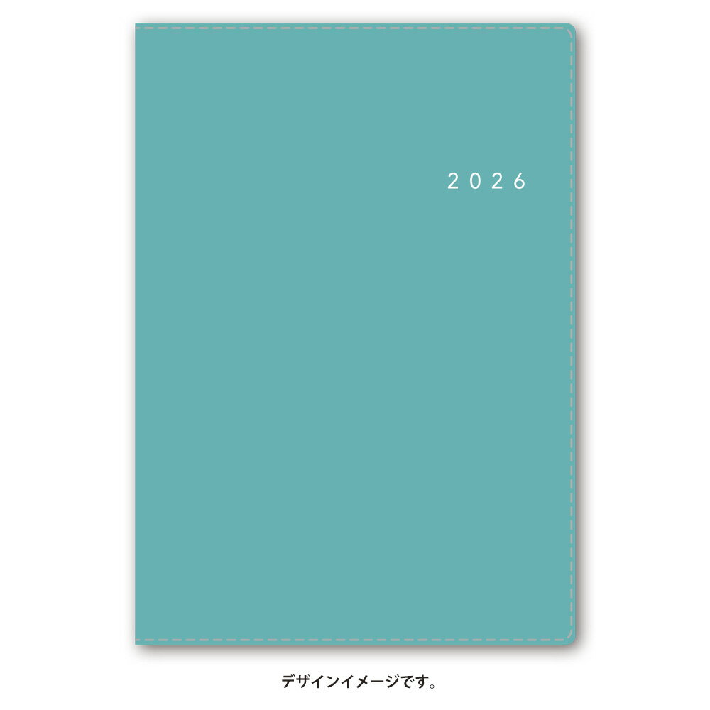 能率 2026年4月始まり 手帳 NOLTY(ノルティ) アクセスB6マンスリー日曜始まり（ブルー）9697