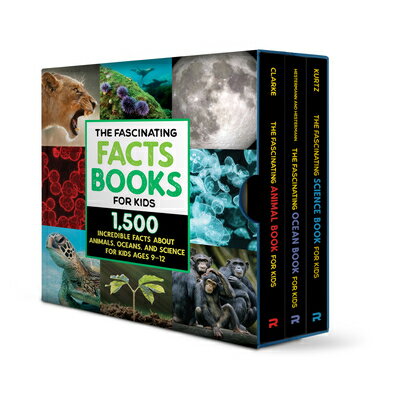 The Fascinating Facts Books for Kids 3 Book Box Set: 1,500 Incredible Facts about Animals, Oceans, a FASCINATING FACTSFASCINATING F （Fascinating Facts） [ Rockridge Press ]